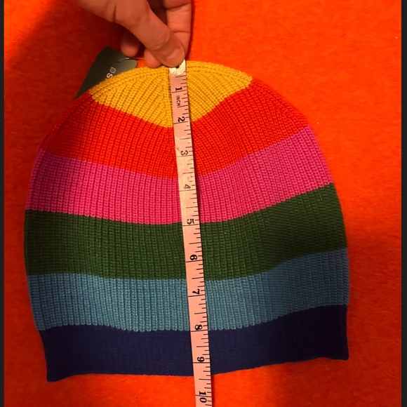 United Colors of Benetton unisex wool and cashmere striped hat tuque NWT - Picture 6 of 6